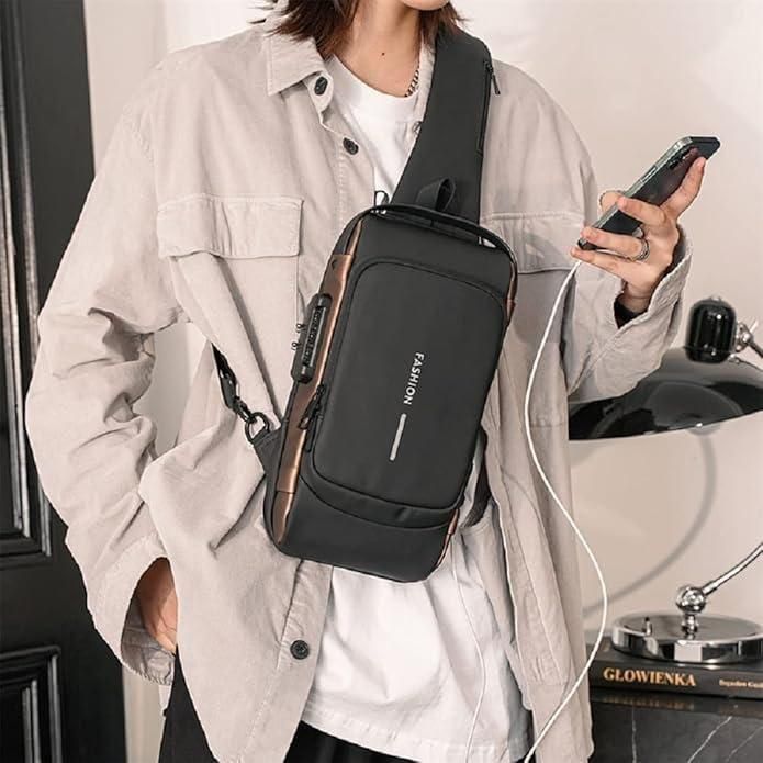 Trendopick UrbanSling™ – Stylish Sling Bag for Men & Women