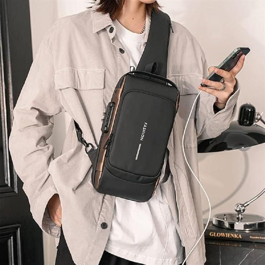 Trendopick UrbanSling™ – Stylish Sling Bag for Men & Women